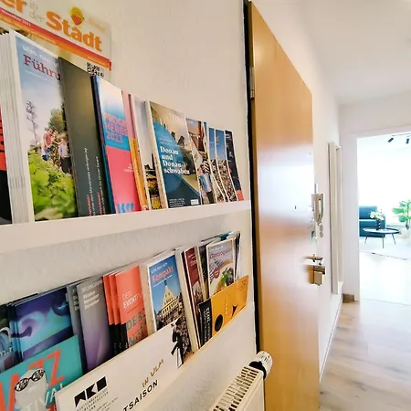 Ulmer Penthouse Fuer 7, Arbeitsplatz, Xxl-dachterrasse, Grill, Wii Lejlighed Ulm