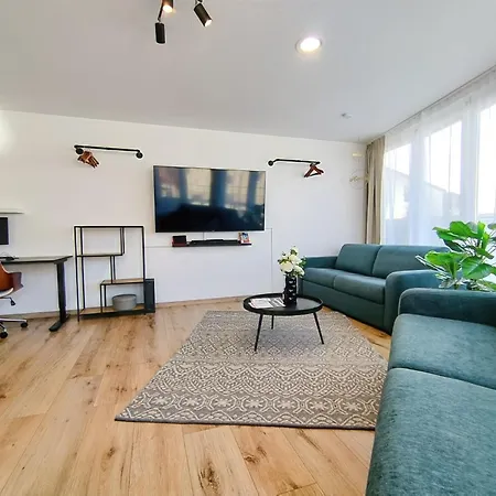 Ulmer Penthouse Für 7, Arbeitsplatz, Xxl-dachterrasse, Grill, Wii * Ulm