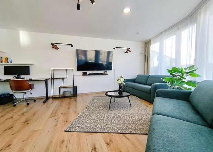 Ulmer Penthouse Fuer 7, Arbeitsplatz, Xxl-dachterrasse, Grill, Wii * אולם