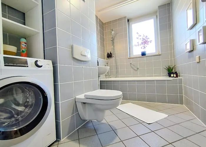 Ulmer Penthouse Fuer 7, Arbeitsplatz, Xxl-dachterrasse, Grill, Wii